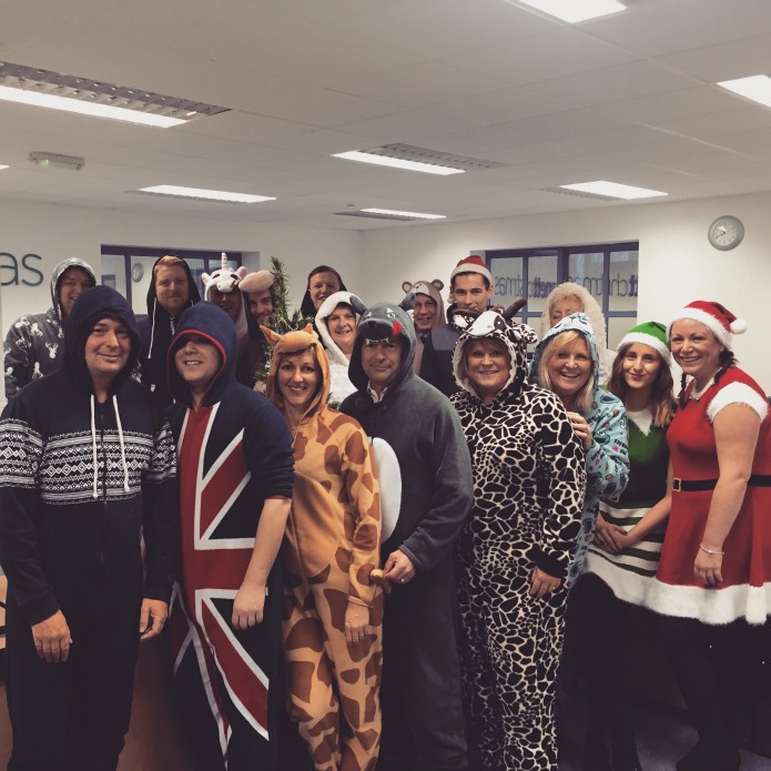 GREAT EFFORT FOR CHARITY BY STAFF!