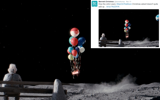 HOW THE JOHN LEWIS ADVERT NOW MAKES SENSE…