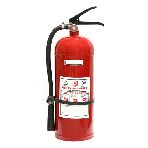 Red fire extinguisher