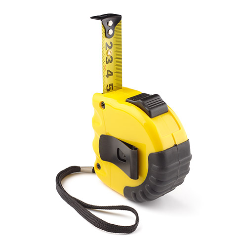 Yellow tape measure