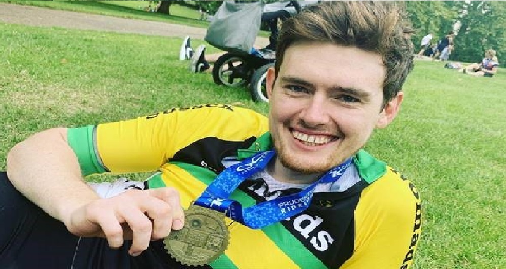 Matt’s cycling challenge pays off for children’s charity